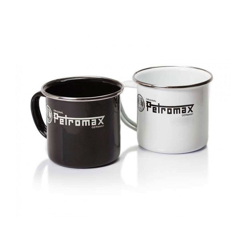Enameled steel cup Petromax Black