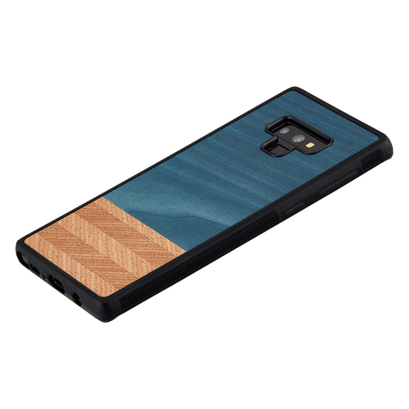 MAN&amp;WOOD Чехол для смартфона Galaxy Note 9 джинсовый черный