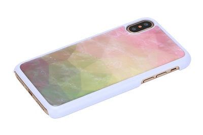 iKins SmartPhone case iPhone XS/S water flower white