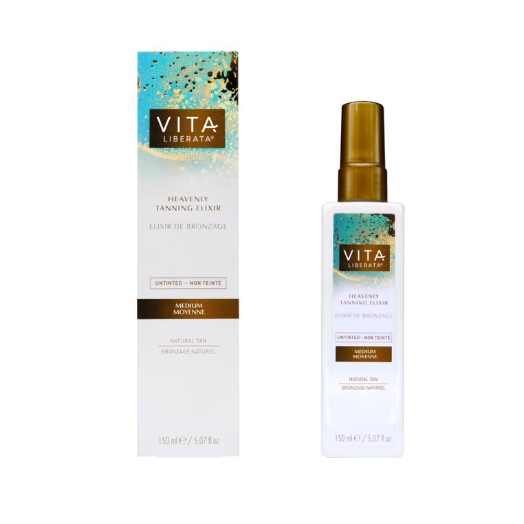 Vita Liberata Heavenly self-tanning elixir white texture Medium 150 ml + home fragrance gift