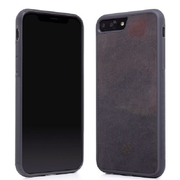 Чехол Woodcessories Stone Collection EcoCase для iPhone 7/8+ черный вулкан sto005 