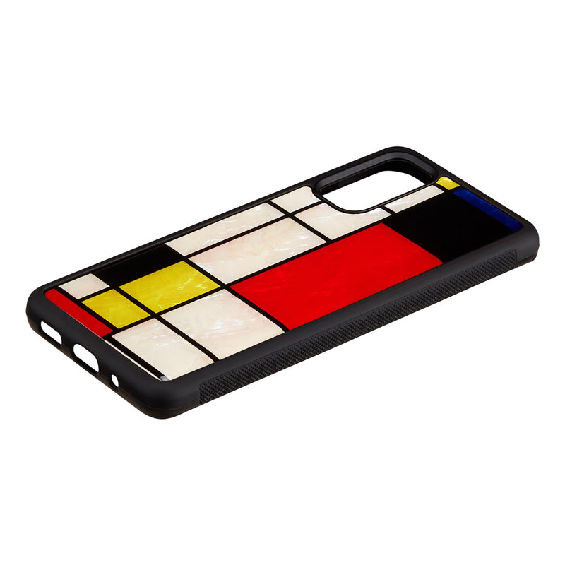 iKins case for Samsung Galaxy S20 mondrian black