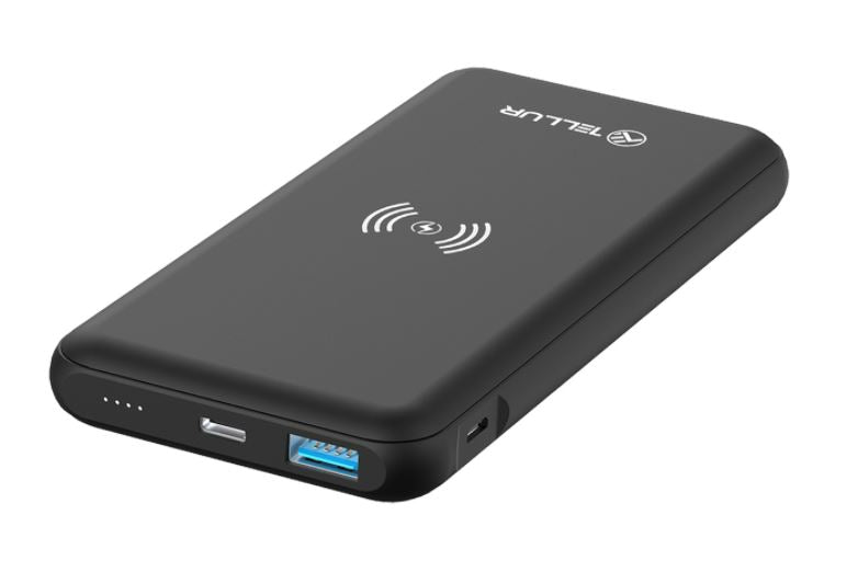 Tellur PBW102 Power Bank 10000 мАч Qi беспроводной 18 Вт черный