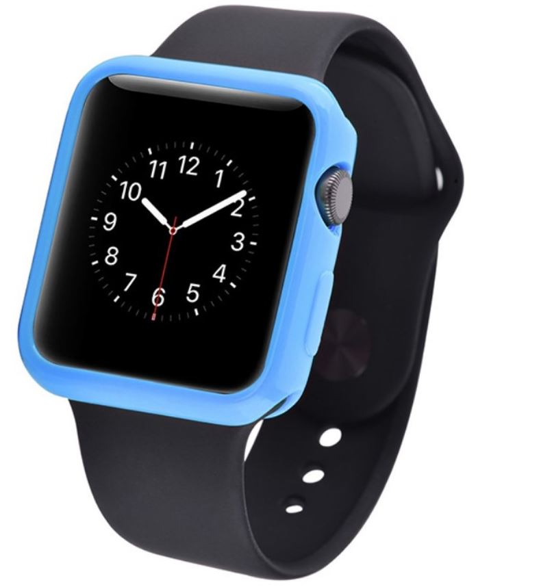 Защитный чехол Devia Colorful для Apple Watch (38мм) синий