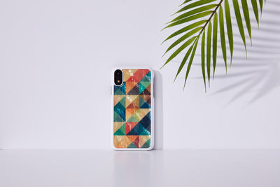 iKins SmartPhone case iPhone XR mosaic white