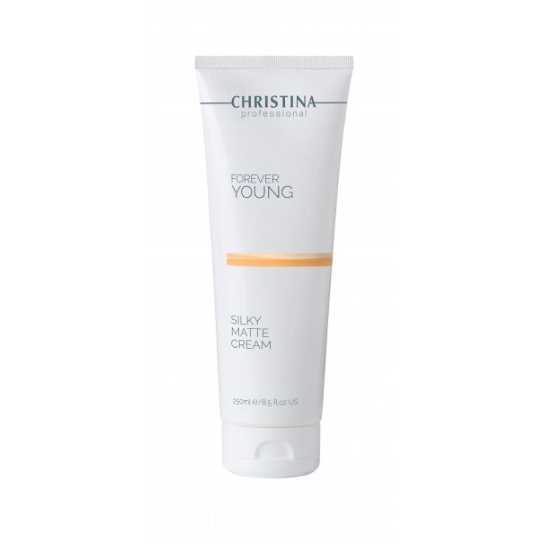 Christina Laboratories Forever Young Silky Matte Cream Moisturizing, rejuvenating body cream 250 ml 