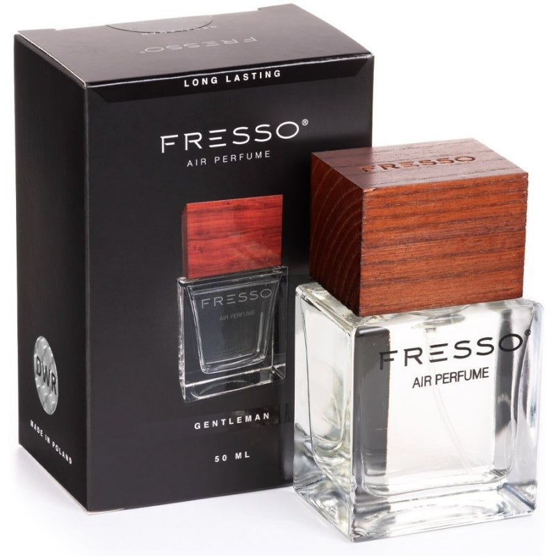 FRESSO Gentelman 50 ml spray car fragrance + gift Previa hair product