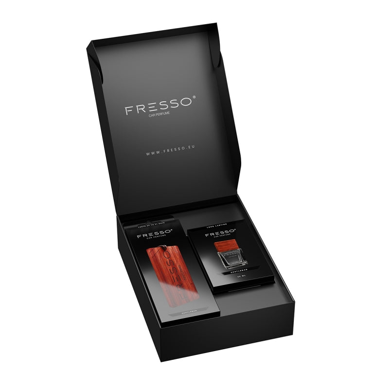 FRESSO Gentleman Gift Box упаковка ароматизатора для автомобиля