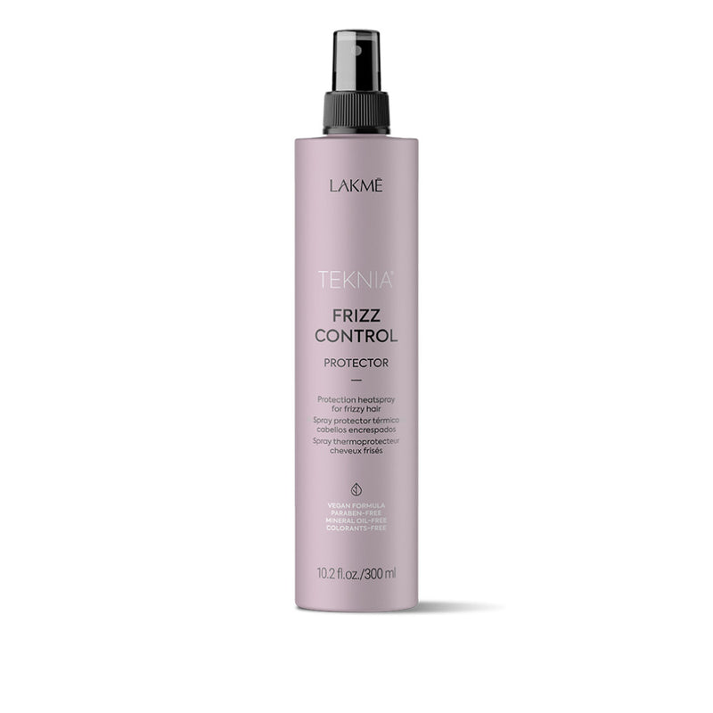 Hair protection from heat Lakme Teknia Frizz Control Protector, 300 ml + gift Previa hair product