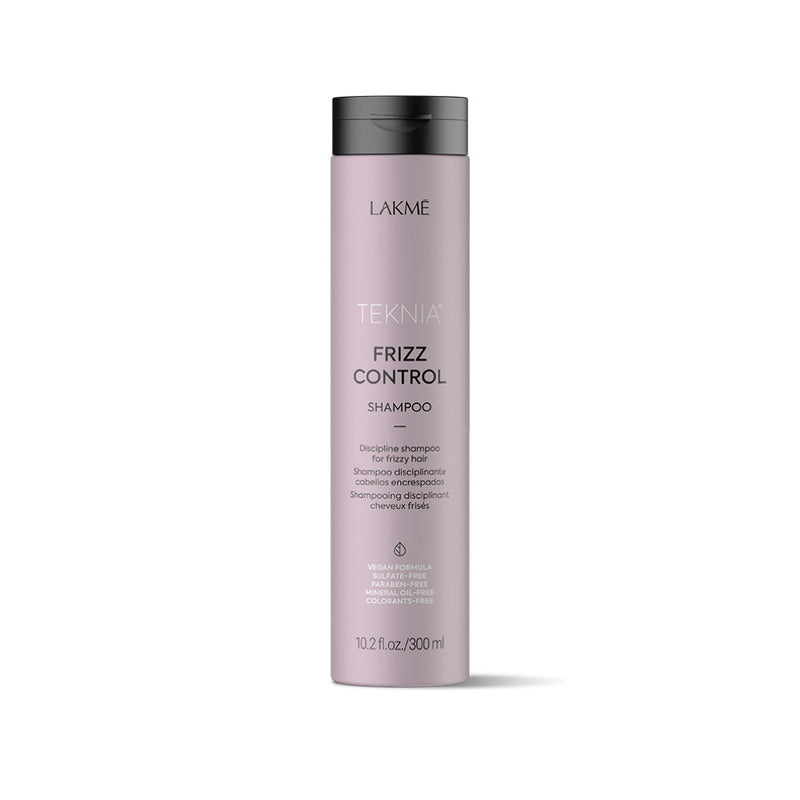 Shampoo for curly hair Lakme Teknia Frizz Control Shampoo + gift Previa hair product