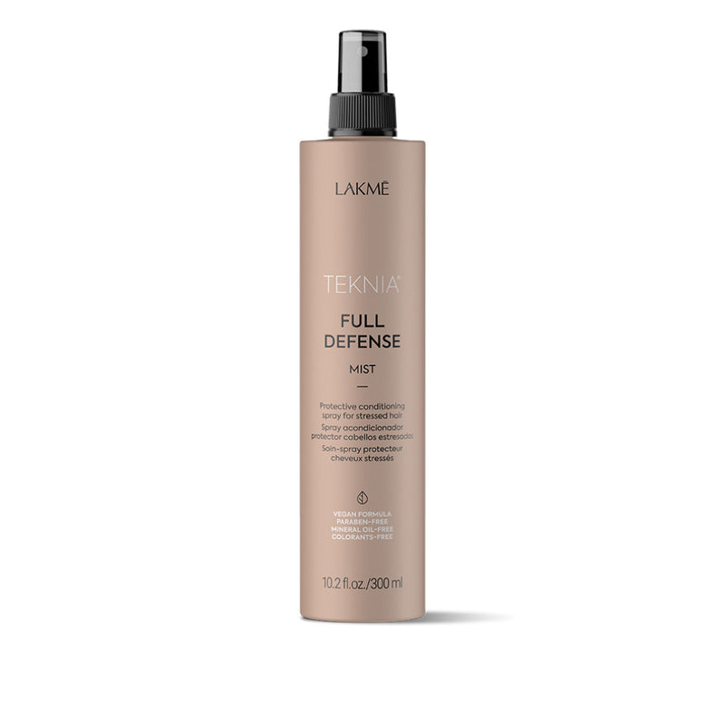 Protective mist for hair Lakme Teknia Full Defense Mist, for hair affected by harmful environmental effects, 300 ml + gift Previa hair product