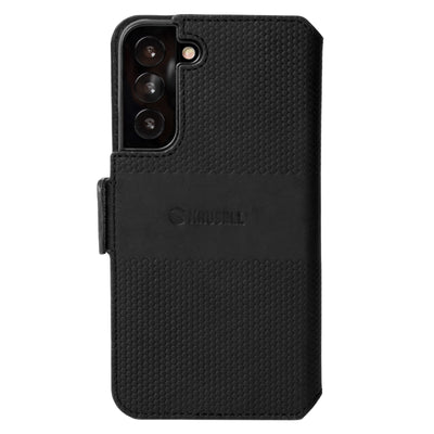 Кожаный кошелек для телефона Krusell Samsung Galaxy S22+ черный (62471)