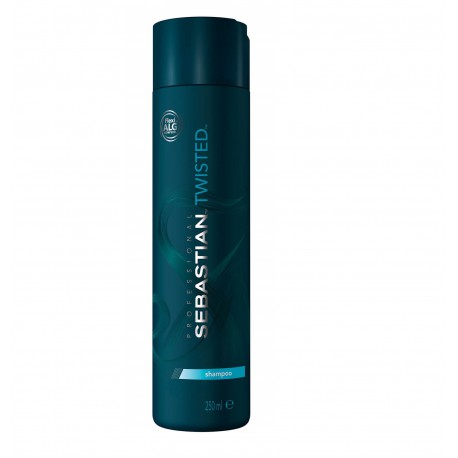 Sebastian TWISTED garbanotų plaukų šampūnas, 250 ml +dovana Wella plaukų priemonė
