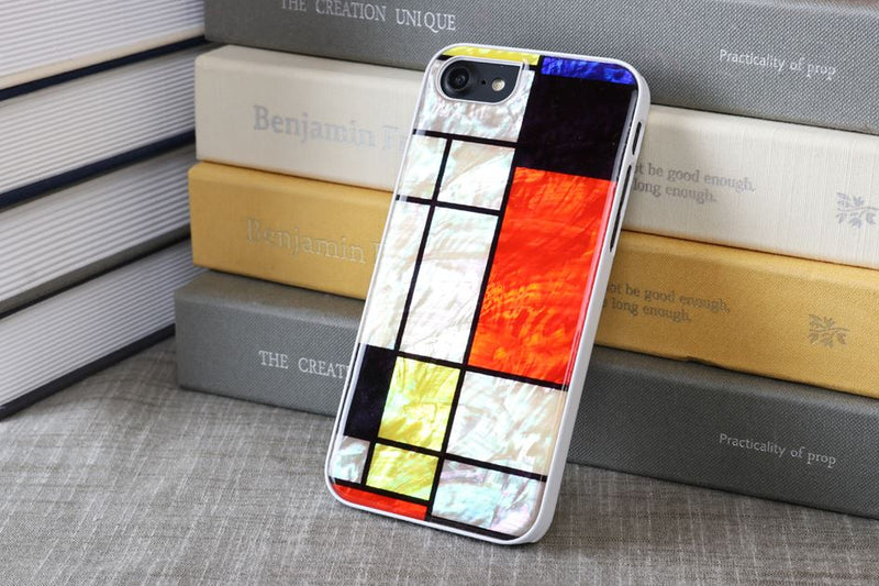 iKins case for Apple iPhone 8/7 mondrian white