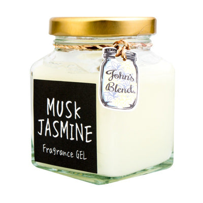 Гель-аромат для дома John's Blend Fragrance Gel Musk Jasmine, OAJON0406, аромат мускуса и жасмина, 135 г