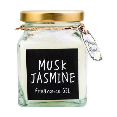 Gel home fragrance John's Blend Fragrance Gel Musk Jasmine, OAJON0406, musk and jasmine fragrance, 135 g