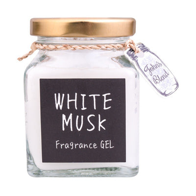 Gel home fragrance John's Blend Fragrance Gel White Musk, OAJON0401, musk scent, 135 g