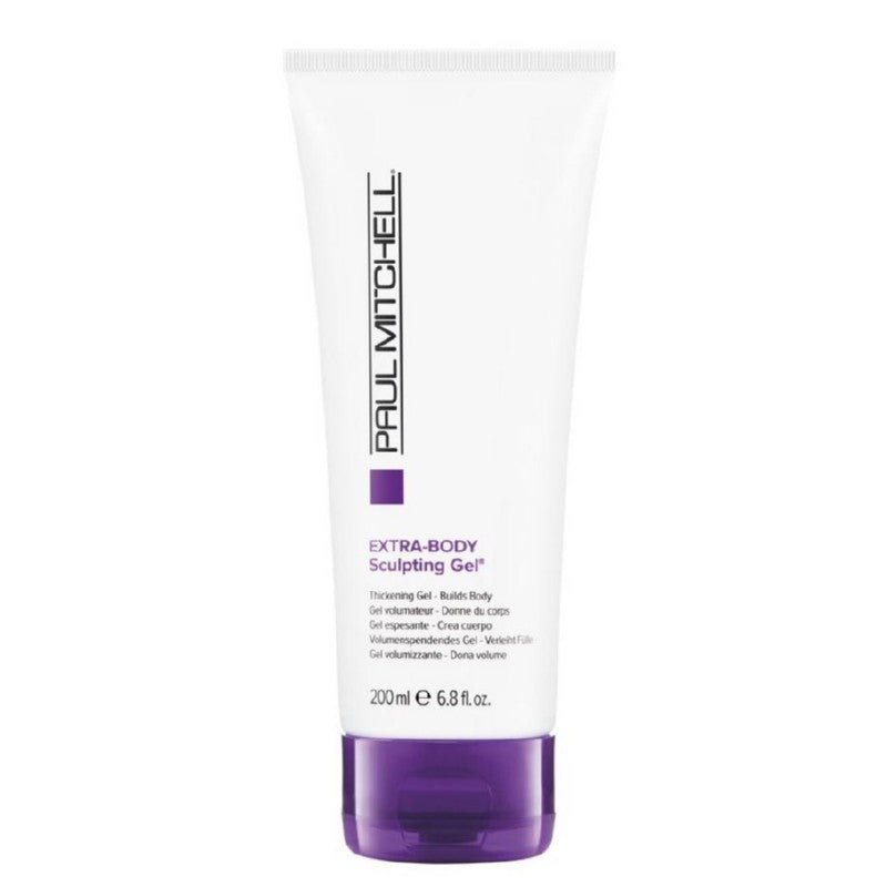 Gel for hair styling Paul Mitchell Extra Body Sculpting Gel PAUL102332, gel for hair styling and gives volume, 200 ml + gift Previa hair product