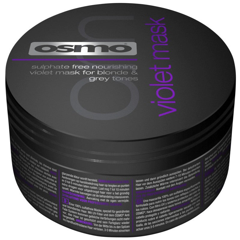 Osmo Silverising Violet Mask OS064088, 100 ml + gift Previa hair product
