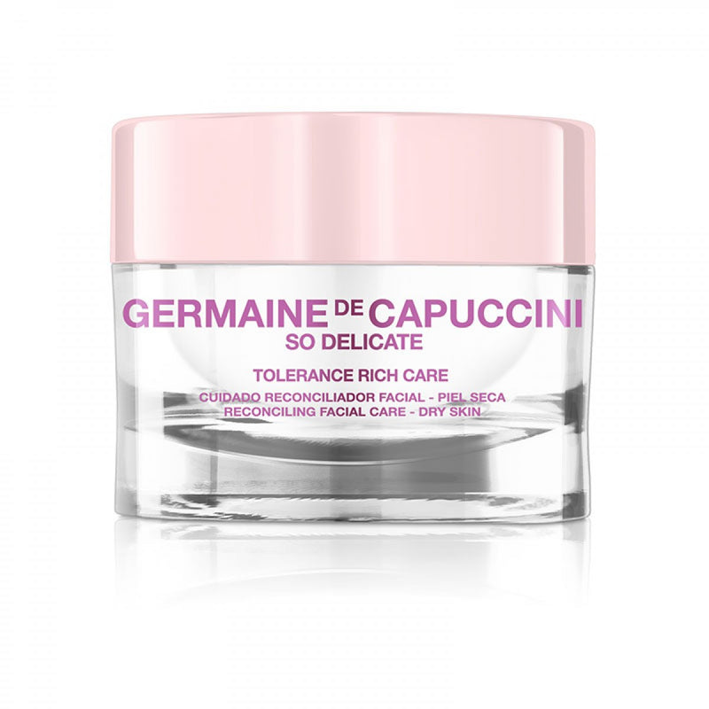 Germaine De Capuccini So Delicate Nourishing cream for sensitive skin Rich Tolerance, 50 ml +gift T-LAB Shampoo/conditioner