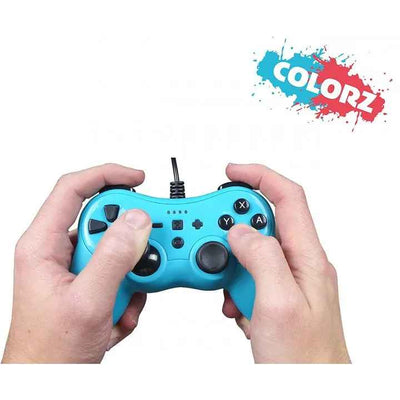 Дозвуковой проводной контроллер Colorz Neon Blue для переключателя