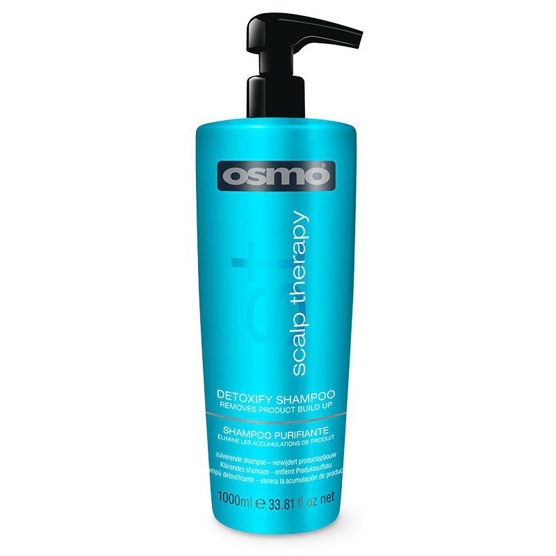 Giliai plaukus valantis šampūnas Osmo Scalp Therapy Detoxify Shampoo, OS064144, 1000 ml +dovana Previa plaukų priemonė