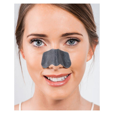 Giliai valančios nosies juostelės Iroha Nature Deeep Pore Cleansing Nose Strips SIN0, su anglimi, 5 vnt
