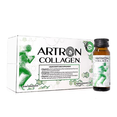 Gold Collagen Artron maisto papildas rekomenduojamas norint palaikyti normalią raumenų funkciją 10x30 ml +dovana Previa plaukų priemonė