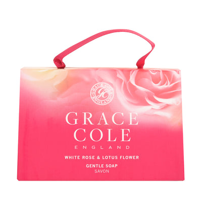 Grace Cole Soap White Rose &amp; Lotus Flower 2x75 G 