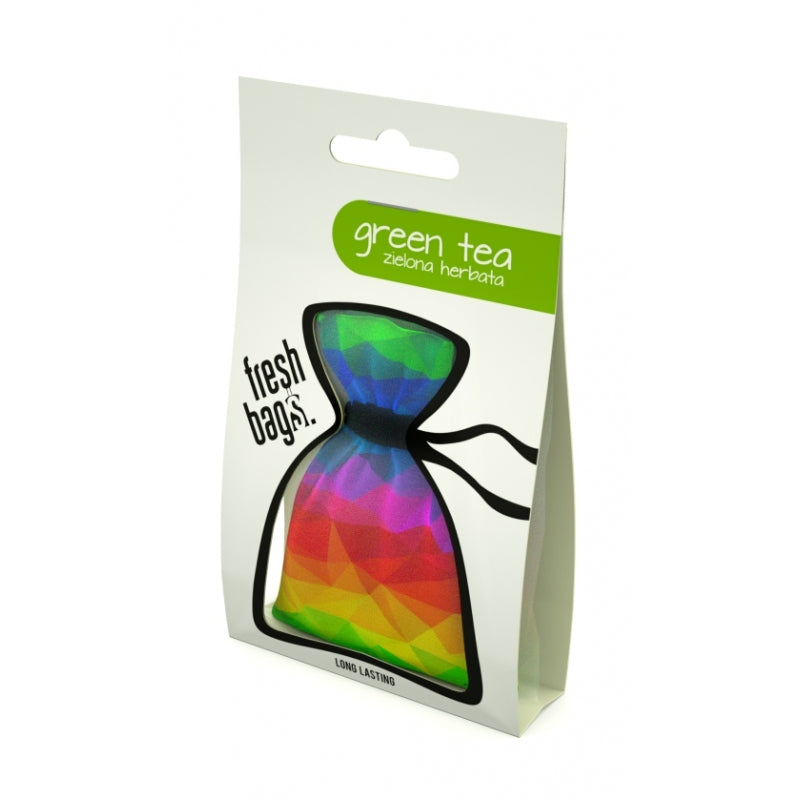 Зеленый чай - FRESH BAGS Абстрактный ароматизатор автомобиля + подарок