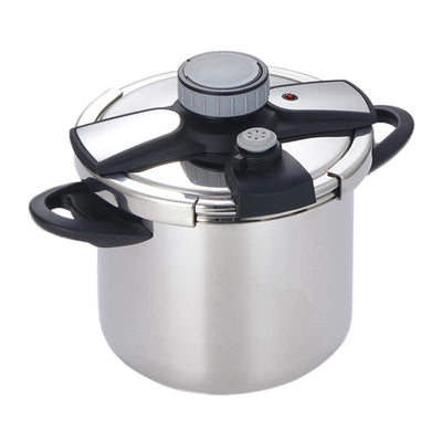 Pressure cooker Zyle ZY206PCCT, 6 liter capacity, stainless steel