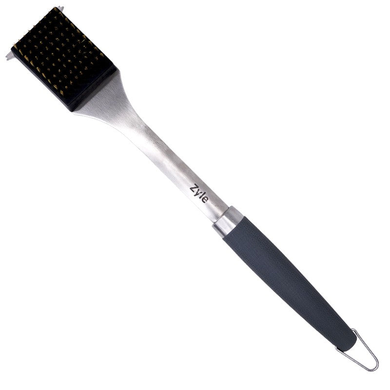 Zyle BBQ Tool Set, ZY100SET, 3 pcs. tools: brush, spatula, tongs