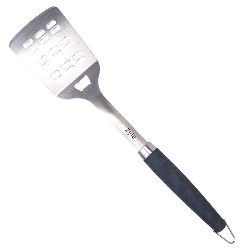 Grilio įrankių rinkinys Zyle BBQ Tool Set, ZY100SET, rinkinyje 3 vnt. įrankių: šepetėlis, mentelė, žnyplės