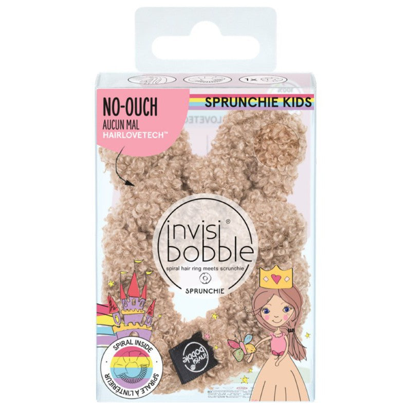 Gumytė plaukams Invisibobble Kids Sprunchie Teddy IB-SPPLKIDS-PA-1-104, vaikiška, minkšta