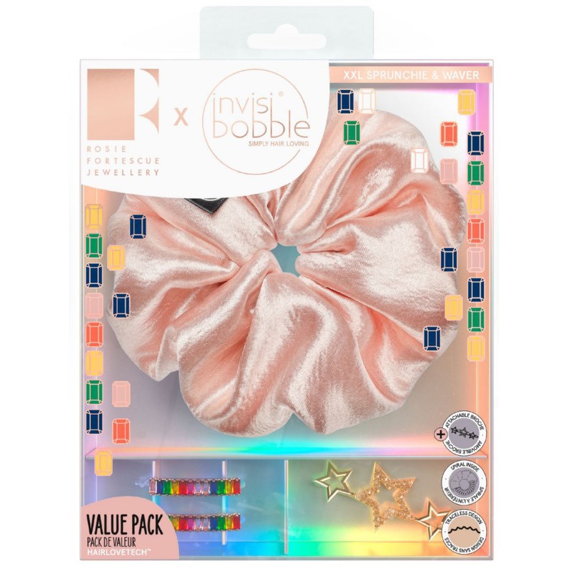 Gumytės ir segtukų plaukams rinkinys Invisibobble Rosie Fortescue Jewellery Box Of Fab