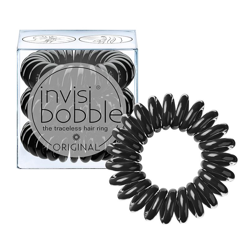 Hair bands Invisibobble Original - True Black 3 pcs