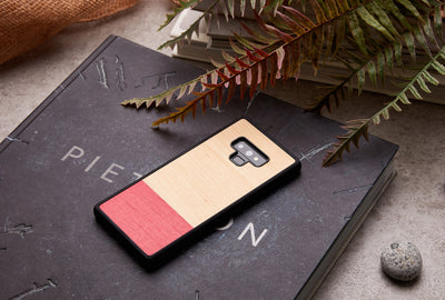 MAN&amp;WOOD Чехол для смартфона Galaxy Note 9 Miss Match черный