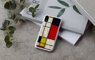 iKins SmartPhone case iPhone XR mondrian white