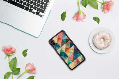 iKins SmartPhone case iPhone XS Max mosaic black