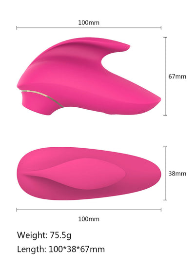 Вакуумный клиторальный массажер Erolab Dolphin Розовый Розовый (VVS01r)