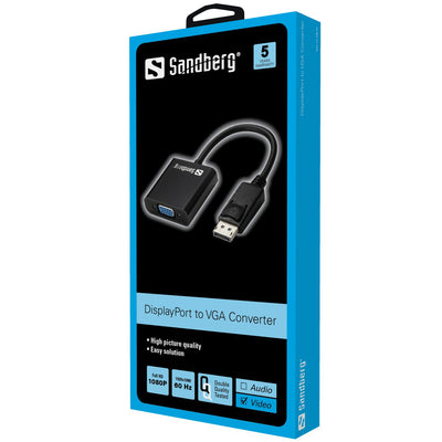 Переходник Sandberg 508-43 DisplayPort&gt;VGA