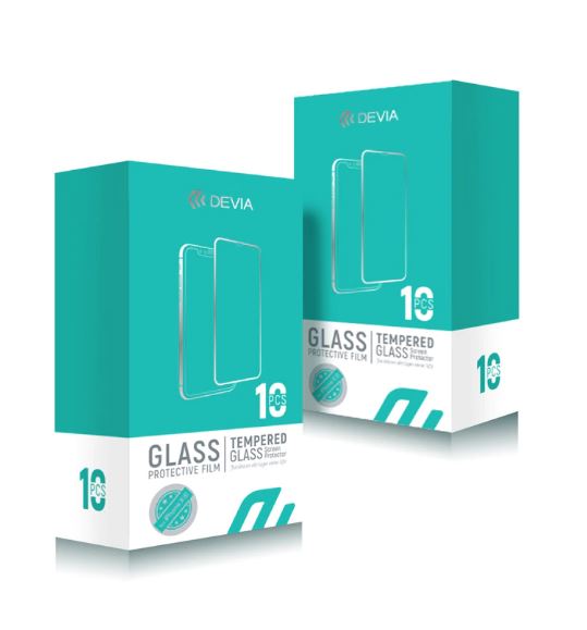 Devia Entire view tempered glass (10pcs/suit) iPhone XS Max (6.5) clear