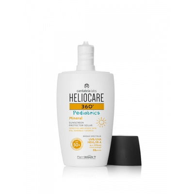 Heliocare 360 ​​ПЕДИАТРИЯ Защита от солнца с минеральными фильтрами для детей и младенцев SPF50+, 50 мл