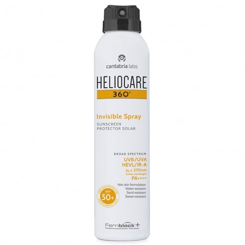 Heliocare 360 ​​INVISIBLE Спрей для защиты тела от солнца SPF50+, 200 мл