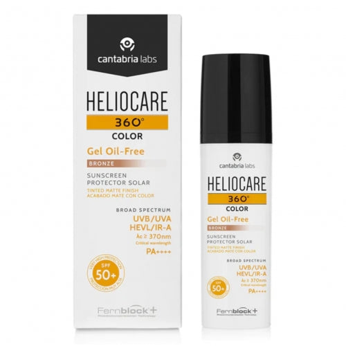 Heliocare 360 ​​OIL-FREE Sun protection gel SPF50+, 50 ml (Bronze)