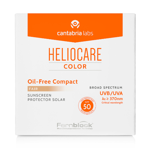 Heliocare COLOR OIL-FREE Apsauginė kompaktinė pudra SPF50, 10 g (Fair) +dovana