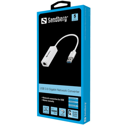 Sandberg 133-90 USB3.0 Gigabit Network Adapter