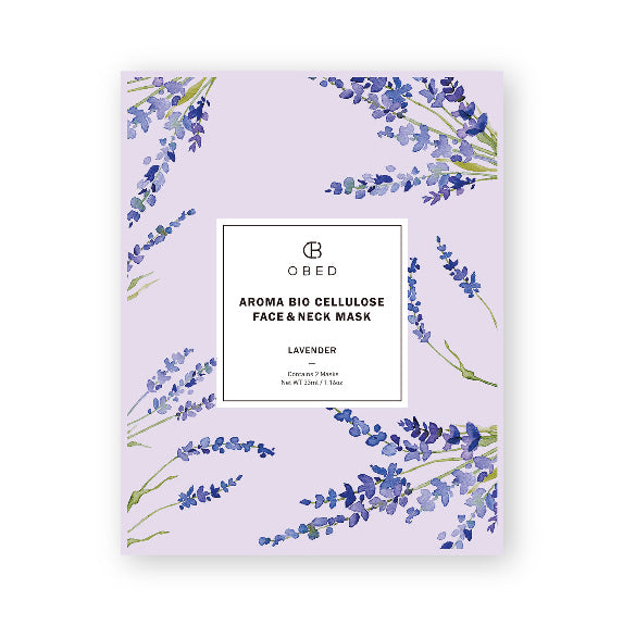 OBEN Authentic plant cosmetics Provence lavender face and neck mask 33 ml 