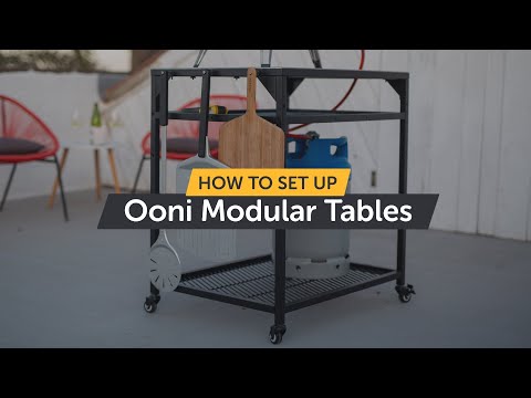 Pizza oven table Ooni large