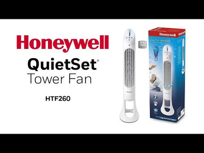 Tylus ir galingas ventiliatorius Honeywell HYF260E4 QuietSet